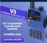 Rugged V3 Business Handheld - Analog Only