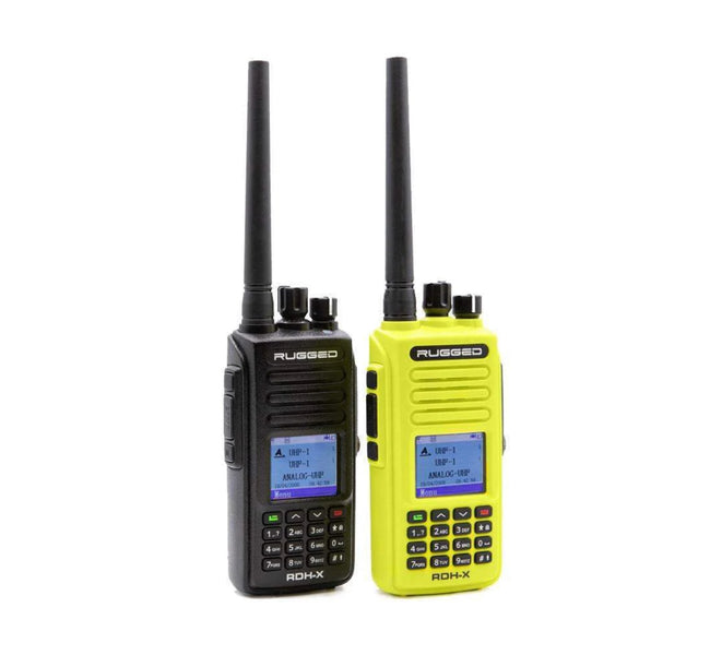 Rugged RDH-X Waterproof Business Handheld - Digital & Analog