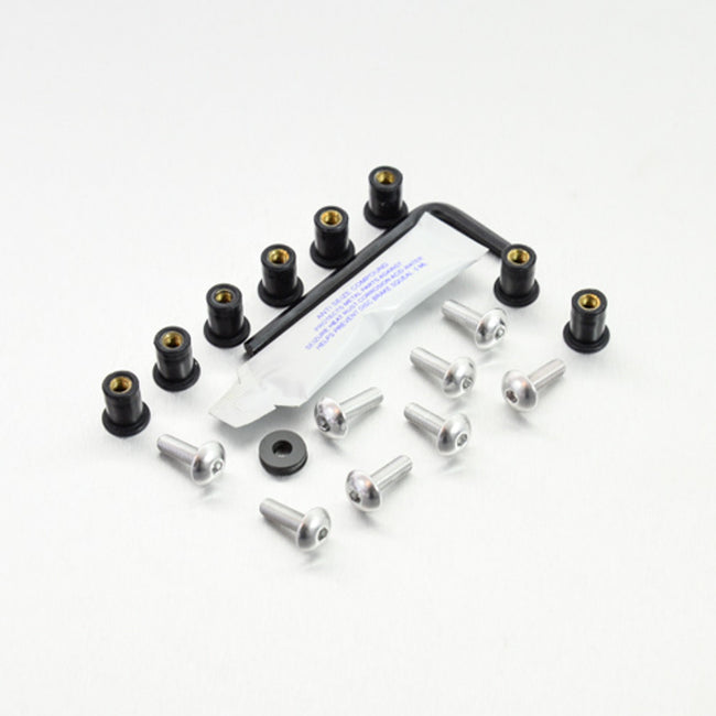 Aluminum Windshield Kit - 8 Bolt
