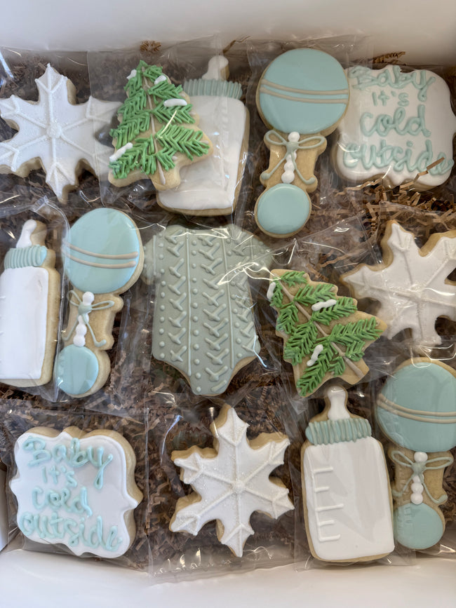 Baby It's Cold Outside - Iced Sugar Cookies