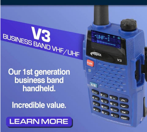 Rugged V3 Business Handheld - Analog Only