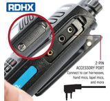 Rugged RDH-X Waterproof Business Handheld - Digital & Analog