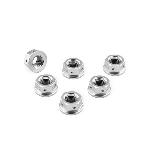 Aluminum Drilled Sprocket Nuts