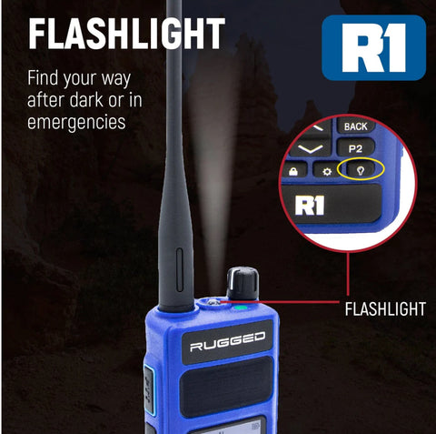 Rugged R1 Business Band Handheld - Digital & Analog