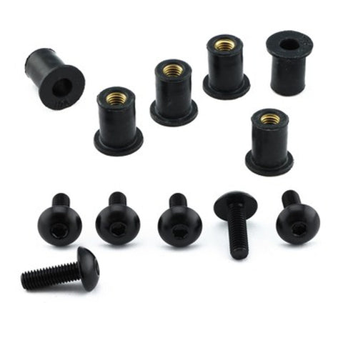 Aluminum Windshield Kit - 6 Bolt