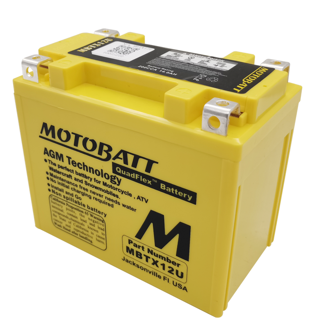 Motobatt Motorcycle Battery MBTX20U