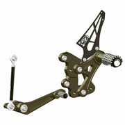 Evol Technology Rearsets- Triumph 675