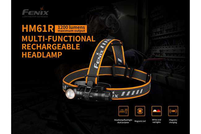 Fenix HM61R Rechargeable Headlamp