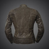 4SR Cool Retro Leather Riding Jacket